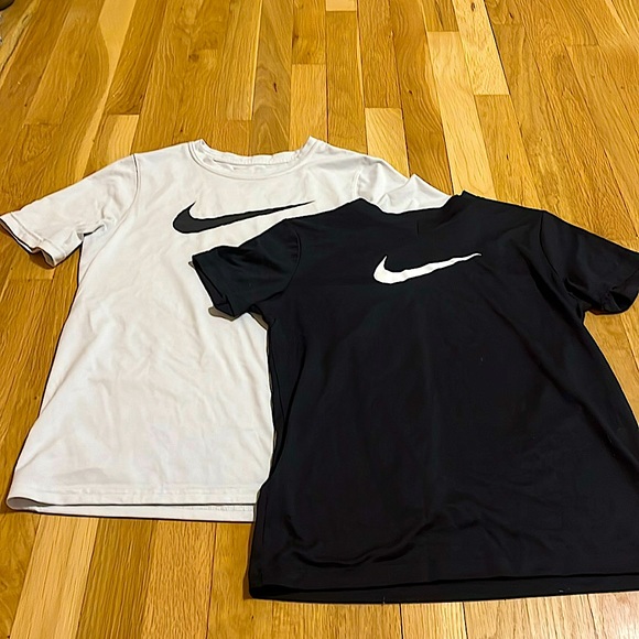 Nike Other - Two black and white Nike short tees